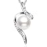 Collane e pendagli di lusso con perle in argento sterling zircone | Acquisti Online su