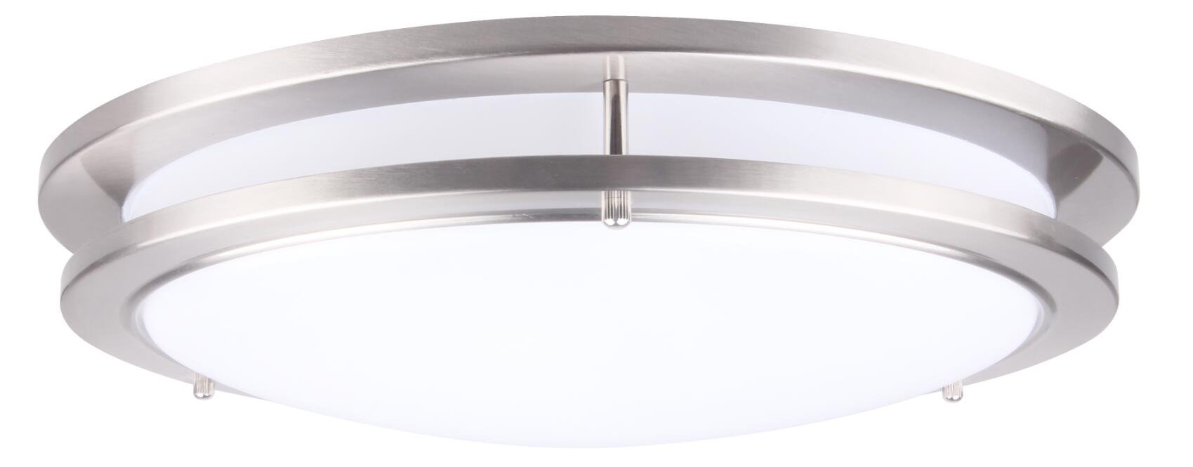 LITPaTH 15 Inch Dimmable LED Flush Mount Ceiling Light Fixture, 27.5W