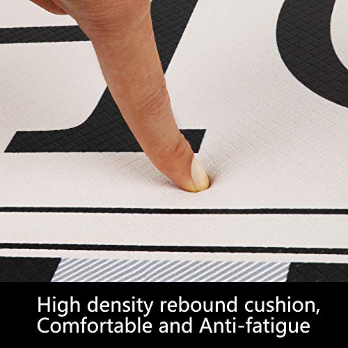 HEBE Oversized Cushioned Anti Fatigue Kitchen Runner Mat 20"x55"x1/2