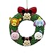 Hallmark Christmas Ornament Disney Tsum Tsum Wreath, Mickey Mouse Minnie Mouse Winnie The Pooh Donald Duck Dumbo Tigger Piglet