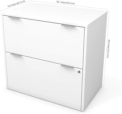 Amazon Com Bestar I3 Plus Collection Lateral File Cabinet Furniture Decor