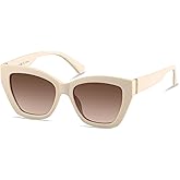 ANDWOOD Trendy Cute Cat Eye Polarized Sunglasses for Women Fashion Cateye Sunnies Lentes de sol para mujer