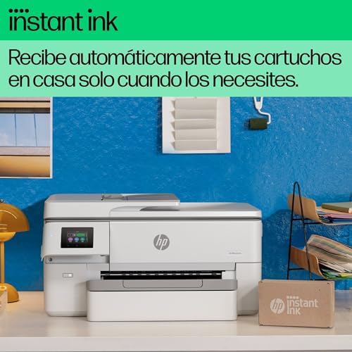 OfficeJet Pro 9720e - Impresora Multifunción Profesional de Tinta, hasta A3 e impresión automática a Doble Cara hasta A4, Wi-Fi, 3 Meses de impresión Instant Ink