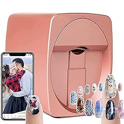 Smart 3D Nail Art Printer,Portable Automatic Nail