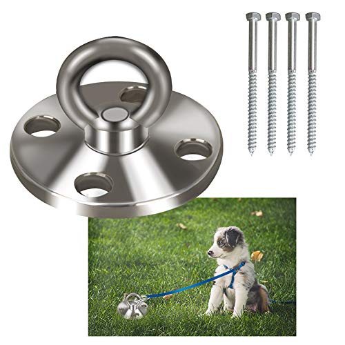 Highland Farms Select 360° Swivel Dog Tie Out Stake Dog Anchor Heavy