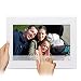 Feelcare 10 Inch Smart WiFi Digital Photo Frame with Touch Screen, IPS LCD Panel, Built in 8GB Memory, Wall-Mountable, Portrait&Landscape, Instantly Sharing Moments(White)thumb 2
