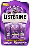 Listerine, Pocketpaks Breath Strips, Artic Berry, 3 pack, 24-Strip Packs