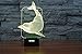 LovoIn Dancing Dolphin 3D LED Illusion Night Light Table Desk Room Lamp, 7 Colors Changing, Touch Switch USB Charging, Gift for Kids Family Friends and Home Decoration Light