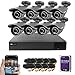 Best Vision 16CH 4-in-1 HD DVR CCTV Security Camera System (1TB WD HDD), 8pcs High Definition Outdoor Surveillance Cameras with Night Vision - DIY Kit, App for Smartphone Remote Monitoring