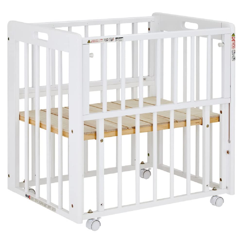 カトージ ベビーベッド ミニミニベビーベッド コンパクトサイズなベビーベッド ホワイト商品画像