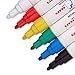 Uni-Paint PX-20 Oil-Based Paint Marker, Medium Point, Assorted Colors, 6-Count