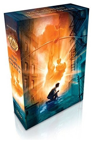The Trials of Apollo The Hidden Oracle (Slip-case Special Limited Edition) autographed by Rick Riordan
