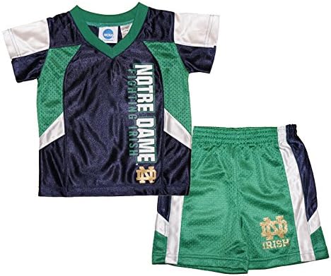 Notre Dame Fighting Irish NCAA Infant 2 Piece Set Short Sleeve Tee &amp; Shorts - 18 Month