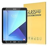 MoKo Samsung Galaxy Tab S3 / Tab S2 9.7 Inch Screen Protector, [Scratch Terminator] Premium HD Clear 9H Hardness Ballistic Glass Screen Protector for Samsung Tab S3 9.7