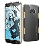 Galaxy S7 Case, Ghostek Cloak Series for Samsung Galaxy S7 Slim Protective Armor Case Cover | Explosion-Proof Screen Protector | Aluminum Frame | TPU Shell Exchange (Gold)