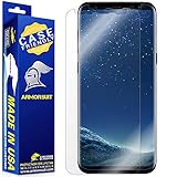 [2 Pack] ArmorSuit MilitaryShield [Case Friendly] Screen Protector For Samsung Galaxy S8 - Anti-Bubble HD Clear Film
