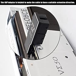 COMeap 12VHPWR 16 Pin 180 Degree Adapter ATX 3.0 16