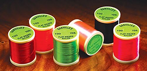 Danville Flat Waxed Thread FL. Yellow Chartreuse