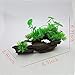 PIVBY Aquarium Decorations Wood Ornament Betta Log Resin Hollow Driftwood Plants Decor with Holes for Small Fish Pets to Swim Throughthumb 1