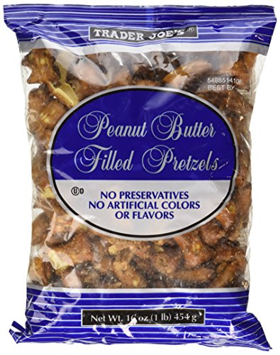 Trader joe s peanut butter filled pretzel 16oz (1lb)