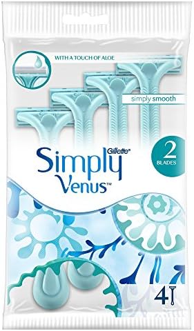 Savdi Razor Gillette Simply Venus 2 Women's Disposable Razors, 4 razors price in ...