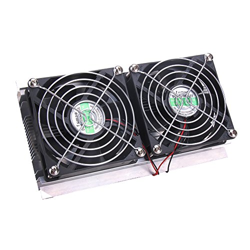 UEB Thermoelectric Peltier Refrigeration Cooling System Kit Cooler 2 x Fan DIY