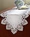 Battenburg White Lace Dresser Table Scarf Runner