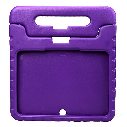 NEWSTYLE Samsung Galaxy Tab 4 10.1 Shockproof Case Light Weight Kids Case Super Protection Cover Handle Stand Case for Kids Children For Samsung Galaxy Tab 4 10.1-inch (Purple)