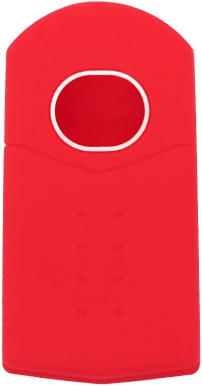 BROVACS Silicone Cover Protector Case Holder Skin Jacket Compatible with MAZDA 4 Button Flip Remote Key Fob CV2534 Red - Image 3