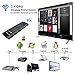 WIDELAND Backlit Air Remote Control, 2.4G Mini Wireless Keyboard Mouse, Infrared Remote Control Learning for Kodi Android TV Box IPTV HTPC Mini PC Pad Xbox Raspberry pi 3 and Other Devices