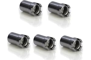 Yeetschi Magnetic Ring Connector Adapter,Threaded Metal Accessories,Universal Multi Function, 5 Pack