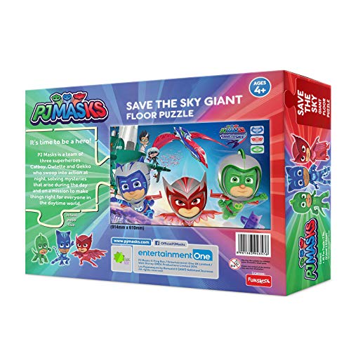 Funskool-PJ Maks Save The Sky Giant Floor,Educational,48 Pieces,Puzzle,for 4 Year Old Kids and Above,Toy 4