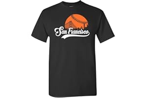 Xtreme Apparrel Cityscape Skyline Men's T-Shirt for Baseball Fans