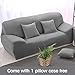 Boshen Stretch Seat Chair Covers Couch Slipcover Sofa Loveseat Cover 9 Colors/4 for 1 2 3 4 Four People Sofa + 1 Pillowcase