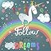 Cute Rainbow Unicorn Headphones/Earphones with Pink Carry Case & 12 pc Unicorn Sticker Gift Set for Kids, Tweens, & Teens Girls Birthday Gift