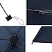 NOOFORMER Mini Travel Sun&rain Umbrella - Light Compact Golf Umbrellas Parasol with 95% UV Protection for Men Women Multiple Colors
