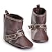 ESTAMICO Baby Boys' Cowboy PU Snow Boots Coffee US 5