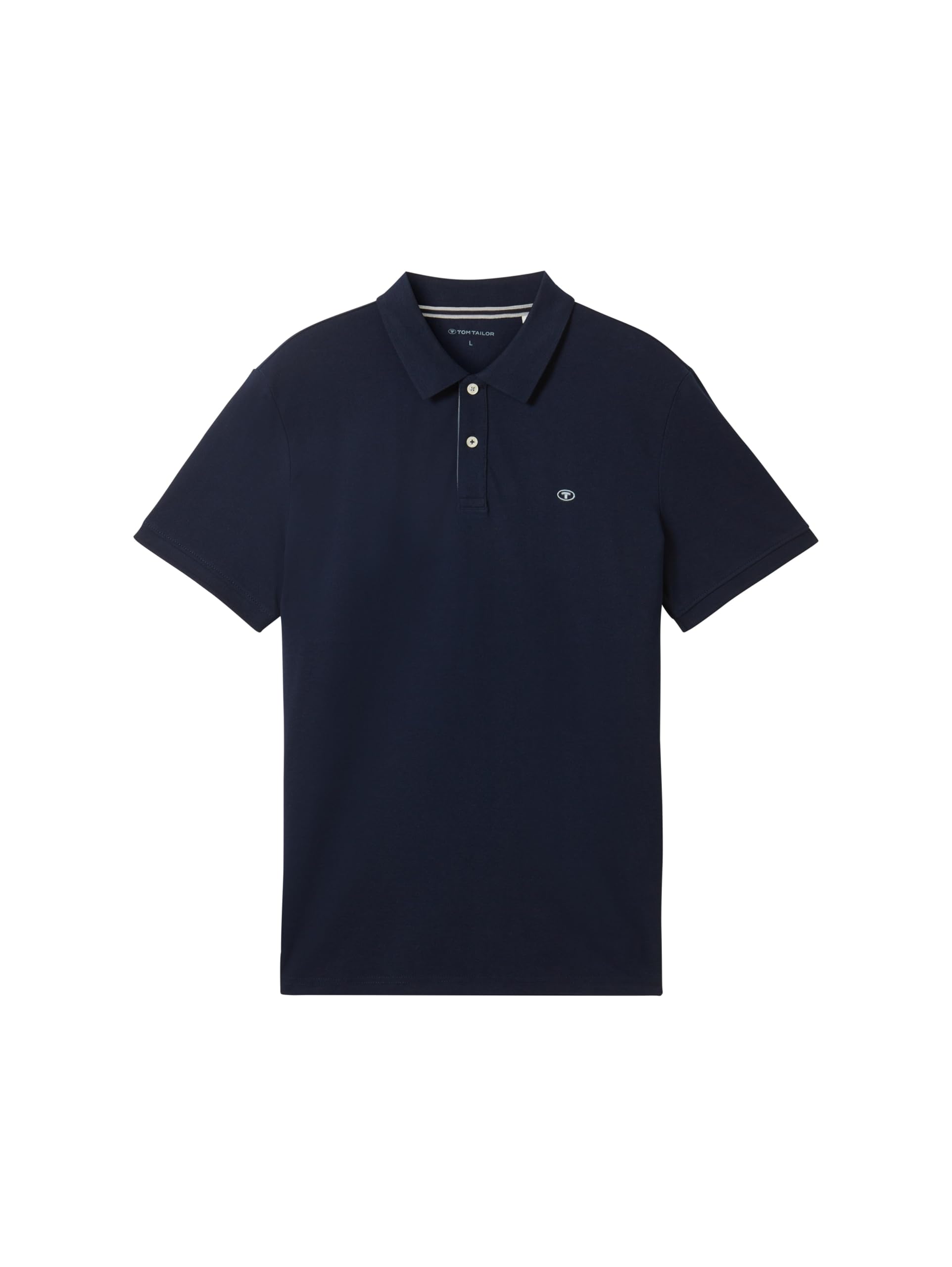 TOM TAILOR Herren Basic Piqué Poloshirt, 10668 - Sky Captain Blue, M 5