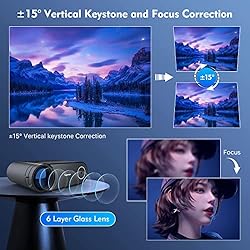 WiFi Bluetooth Dolby Projector, Projector Native