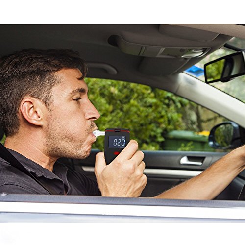 Oasser Breathalyzer Alcohol Tester Digital LCD Breath Tester Semi