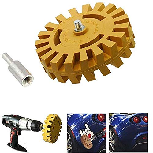 Riloer 25Mm Rubber Wheel With Pneumatic Degumming Disk