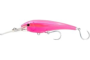 Nomad Design DTX Minnow with Patented Autotune System - Distressed Baitfish Swimming Action, Hydrospeed Belly Eyelet for Faster Trolling