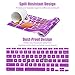 Keyboard Cover for Acer Chromebook Spin 11 311 CP311 511 512/Chromebook 11 CB3-131 CB3-132 CP311 C738T CB5-132T/Chromebook Spin 713 CP713 R13 CB5-312T/Acer Chromebook 14 15 inch, Purple
