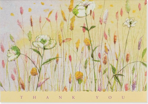 Meadow Flowers Thank You Notes (Stationery, Note Cards)