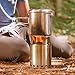 Solo Stove Titan Pot 1800 Combo Kit - Wood Burning Gassification Backpacking Stove Combo | Camping Survival Efficient Stove