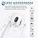 Bluetooth 5.0 Headset Wireless Earbuds Sweatproof Sports Headphones with Charging Case Mini Size HD Stereo in-Ear Noise Canceling Earphones with Mic for Phone Android Smartthumb 4