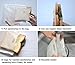 Hontec Non Stick Toaster Bags (6 Pack), Reusable and Heat Resistant, Gluten Free PFOA Free FDA Approved, Perfect for Grilled Cheese Sandwiches Chicken Nuggets Panini & Garlic Toasts