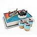 Godzilla Officially Licensed Cake Topper and 24 Cupcake Topper Rings