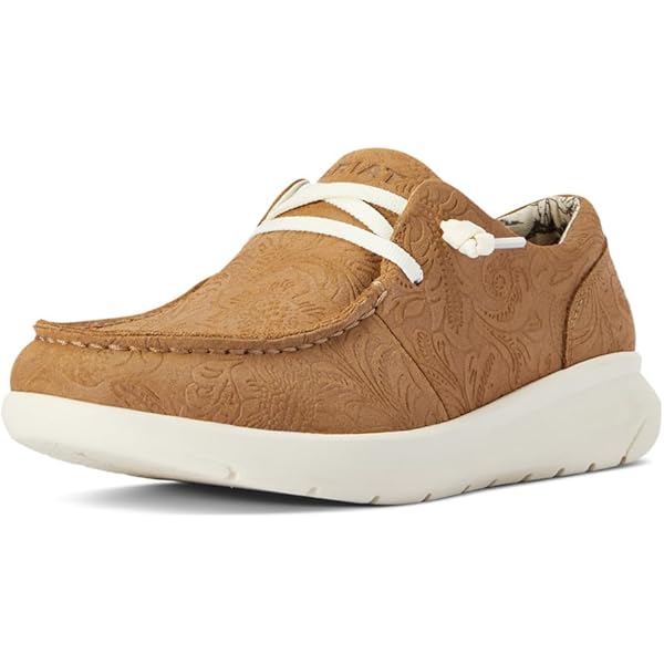 Mocassins Homme Ariat Eco Cruiser – Cuir Marron, Taille 9.5 D, Enfiler (Excellent état)
