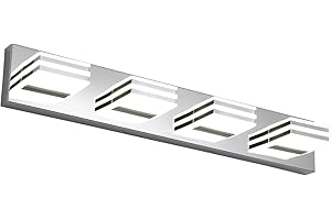 LED Vanity Lights for Bathroom 4 Light Bathroom Lamp Over Vanity 27Inch Bathoom Mirror Light Fixtures Modern Bath Bar Lightin